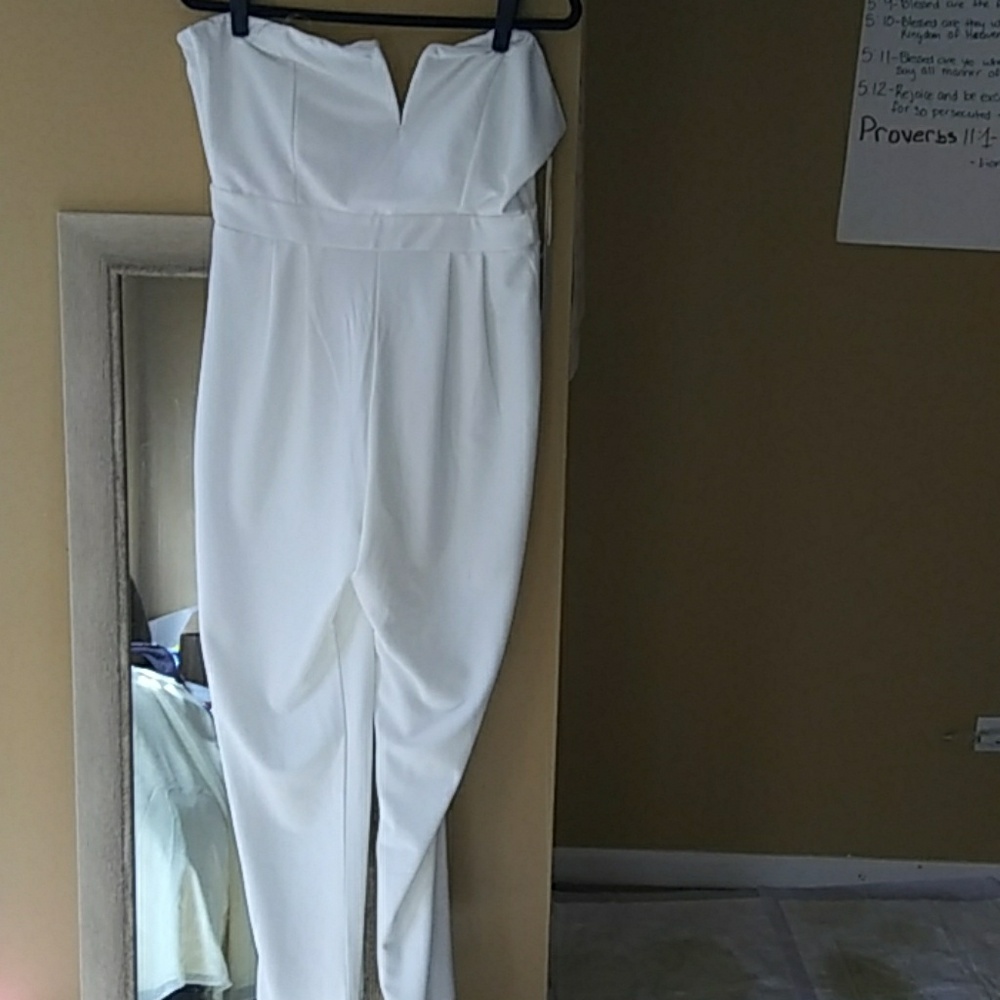 White jumpsuit